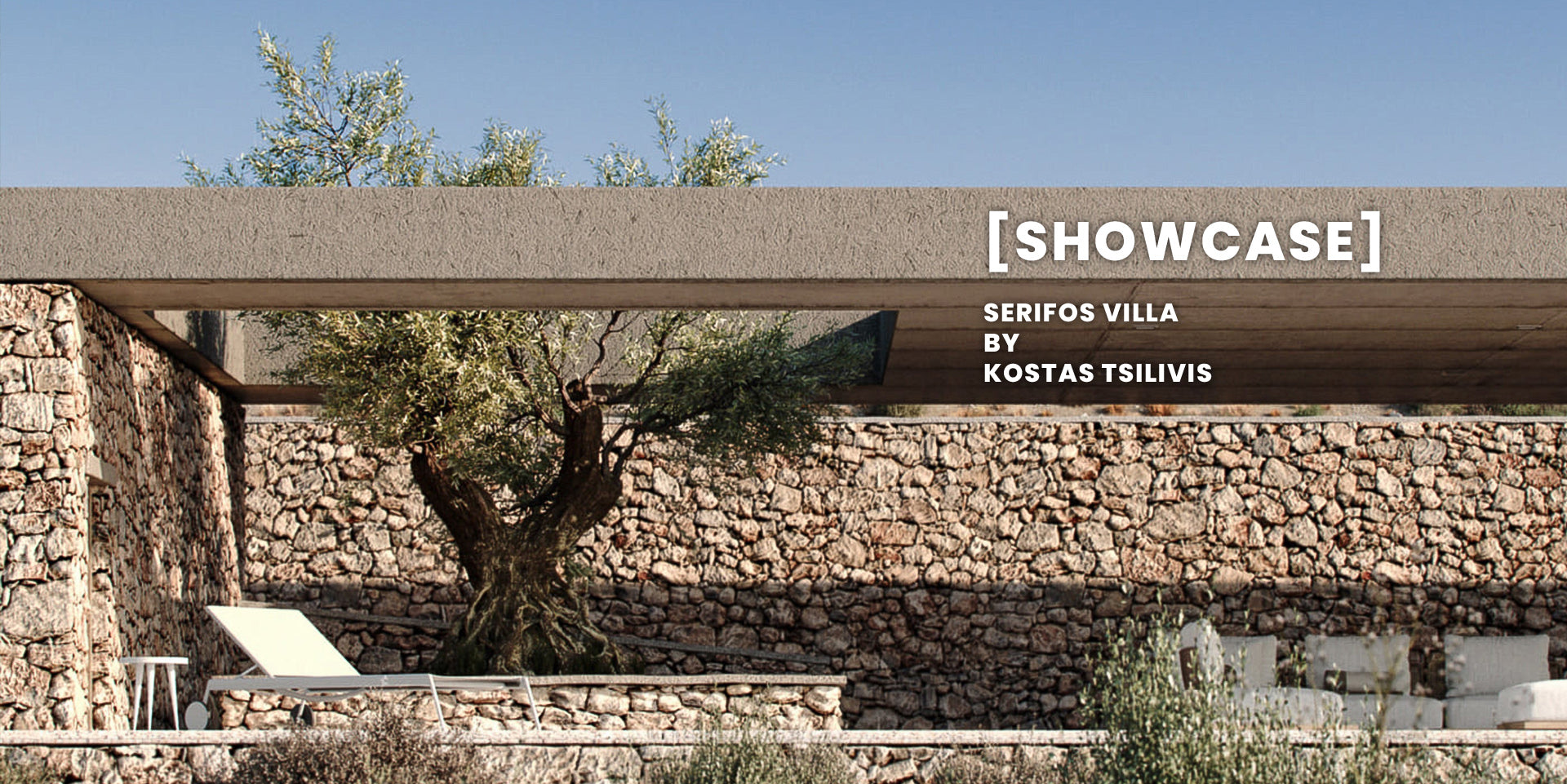 [SHOWCASE] Serifos Villa by Kostas Tsilivis